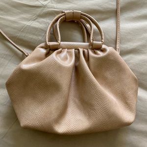 Beige/Blush Clutch